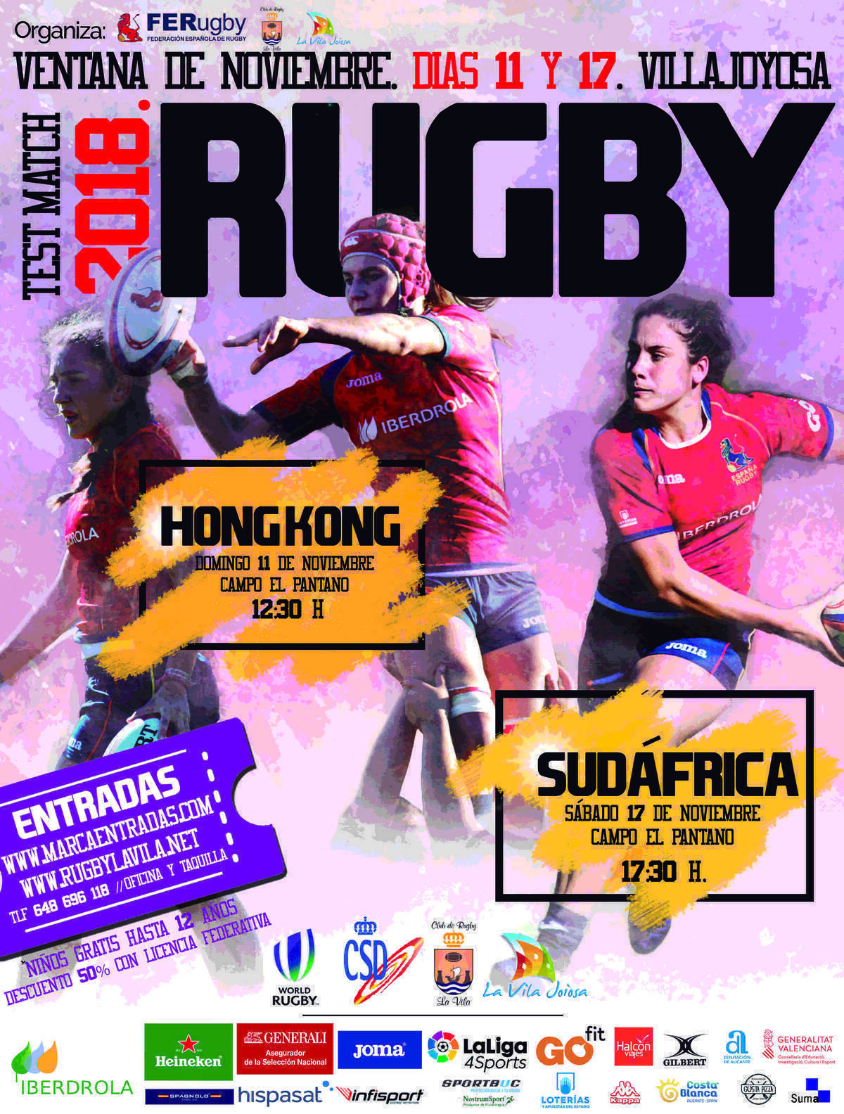 La Vila Joiosa,  epicentro del rugby femenino internacional 