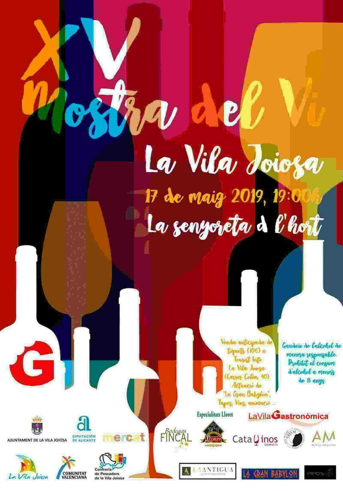 La finca de la Senyoreta de l’Hort acoge la XV edición de la Mostra del Vi de la Vila Joiosa