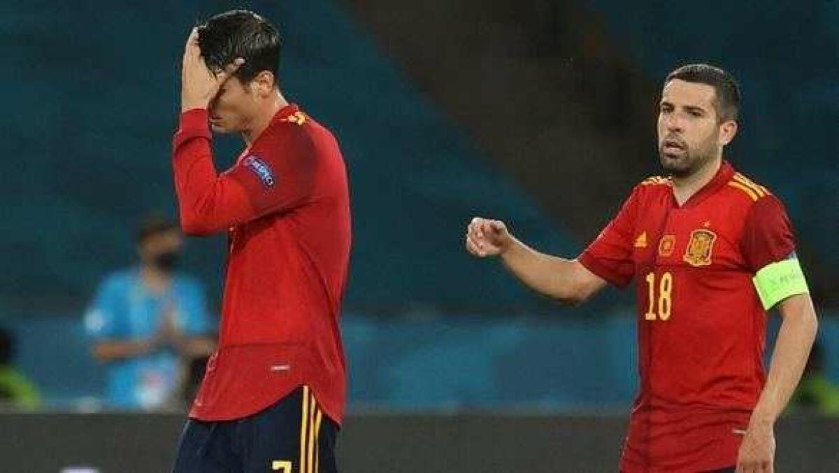 España se estrena en la Eurocopa con un inquietante empate ante a Suecia