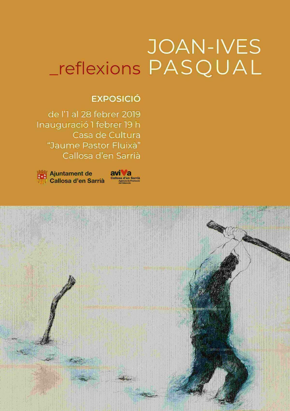 Callosa · La Casa de Cultura inaugura mañana una exposición del callosino Joan-Ives Pasqual