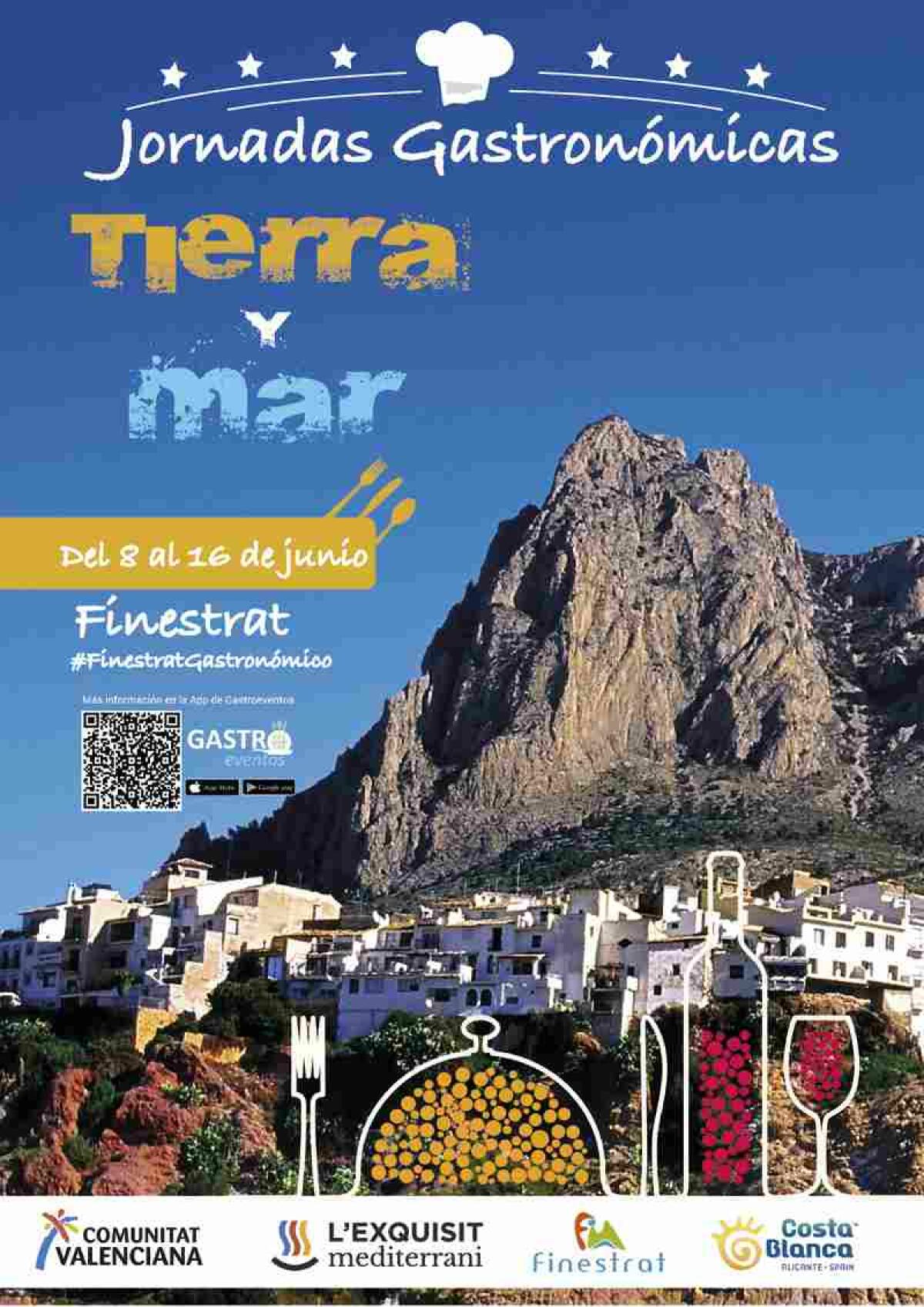 Finestrat celebra del 8 al 16 de junio sus jornadas gastronómicas “Tierra y Mar” 