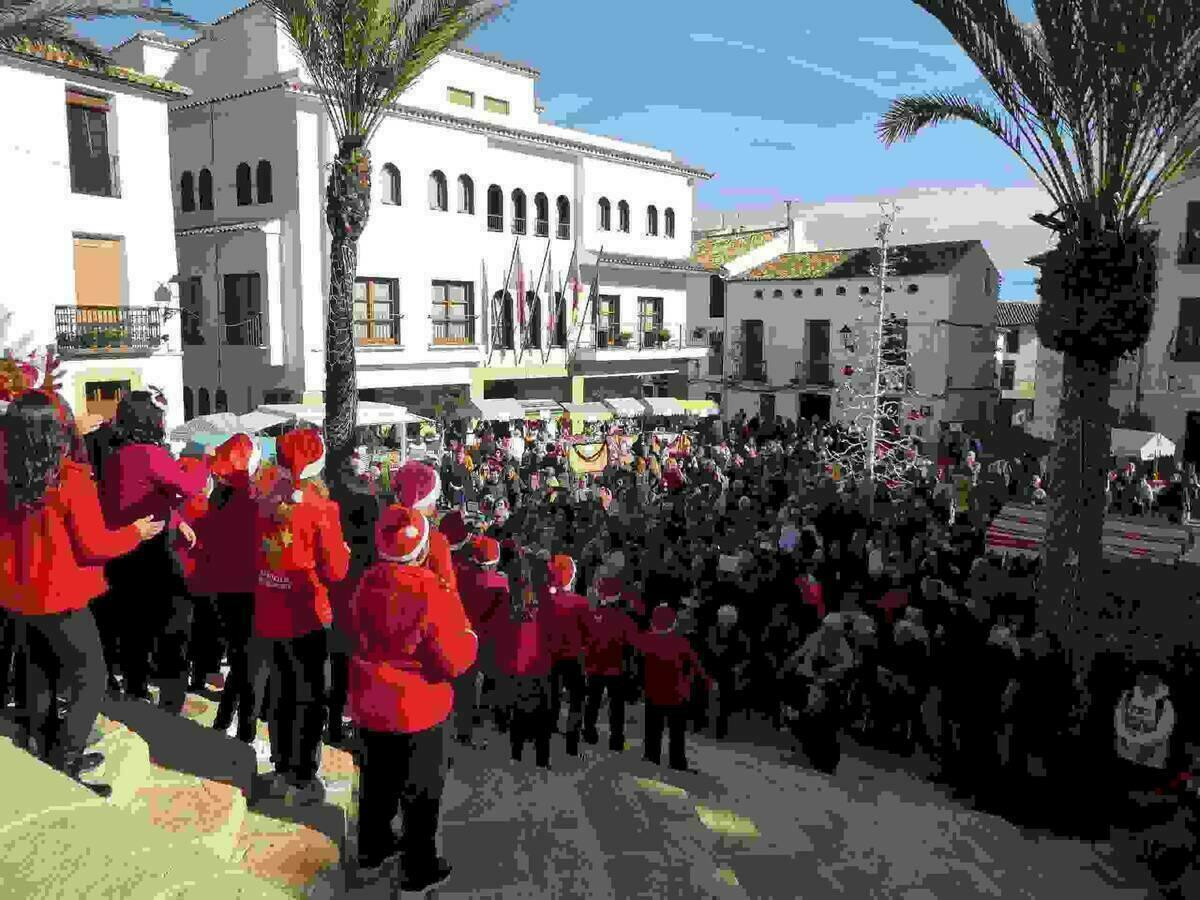 La Nucía · Los Coros escolares abrirán la IX Feria de Navidad mañana