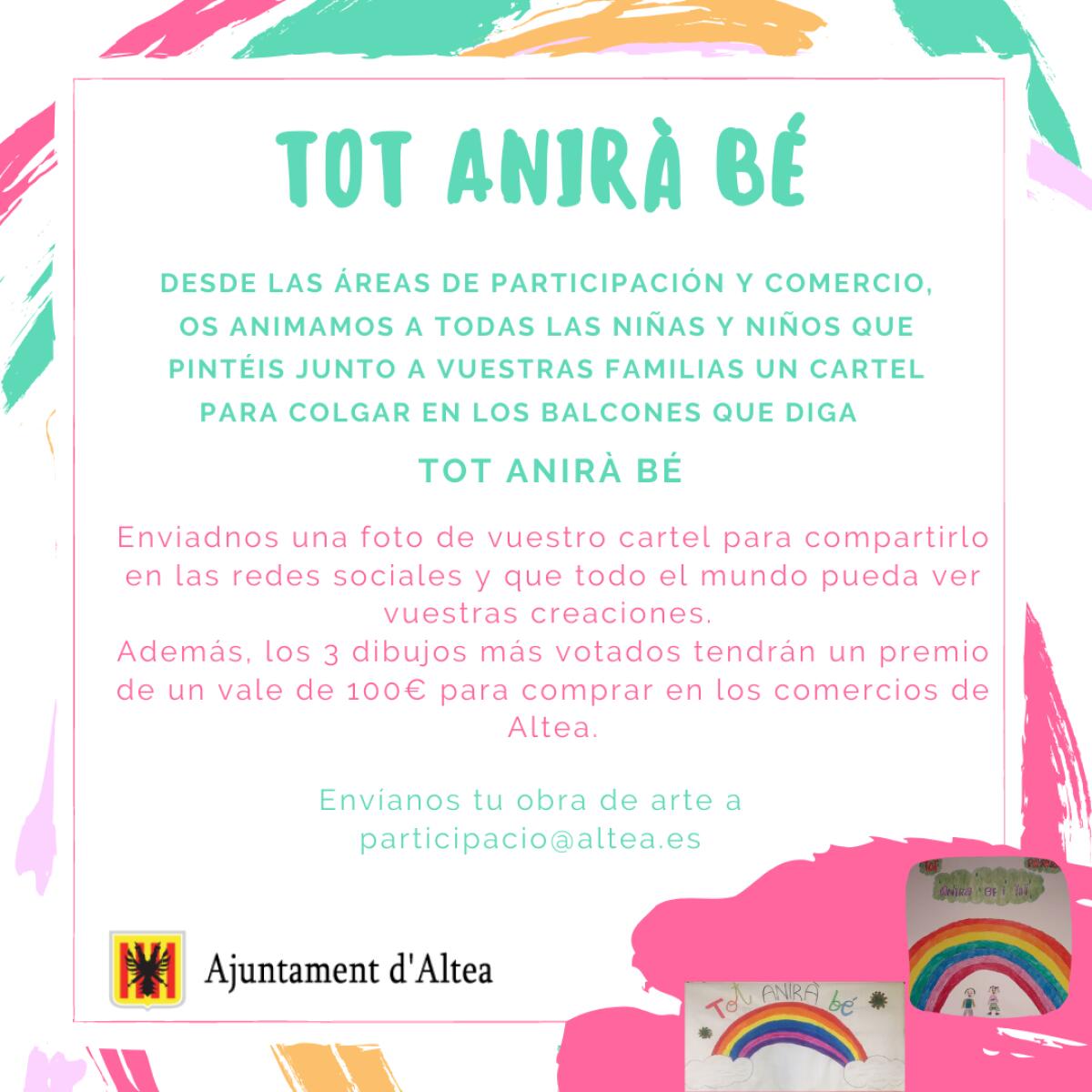 Participación Ciudadana y Comercio organizan un concurso de dibujo destinado a los menores alteanos.