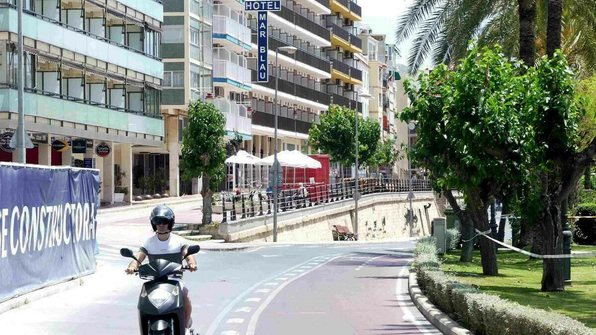 Toda la calle Sant Pere será peatonal a finales de mes.