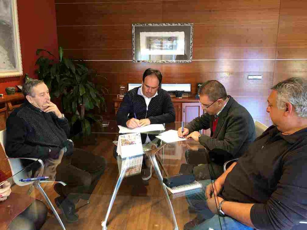 El Ayuntamiento refuerza su compromiso con la Comunidad de Regantes “Els Molins” de Finestrat
