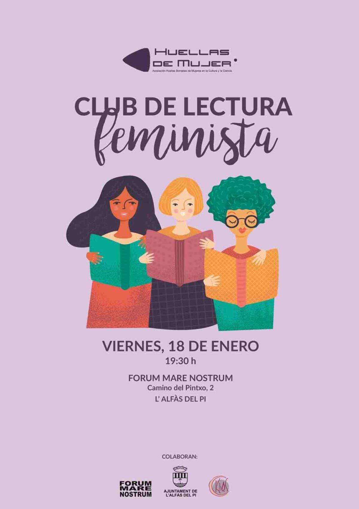 Alfaz · La asociación Huellas Borradas de Mujer organiza un club de lectura feminista