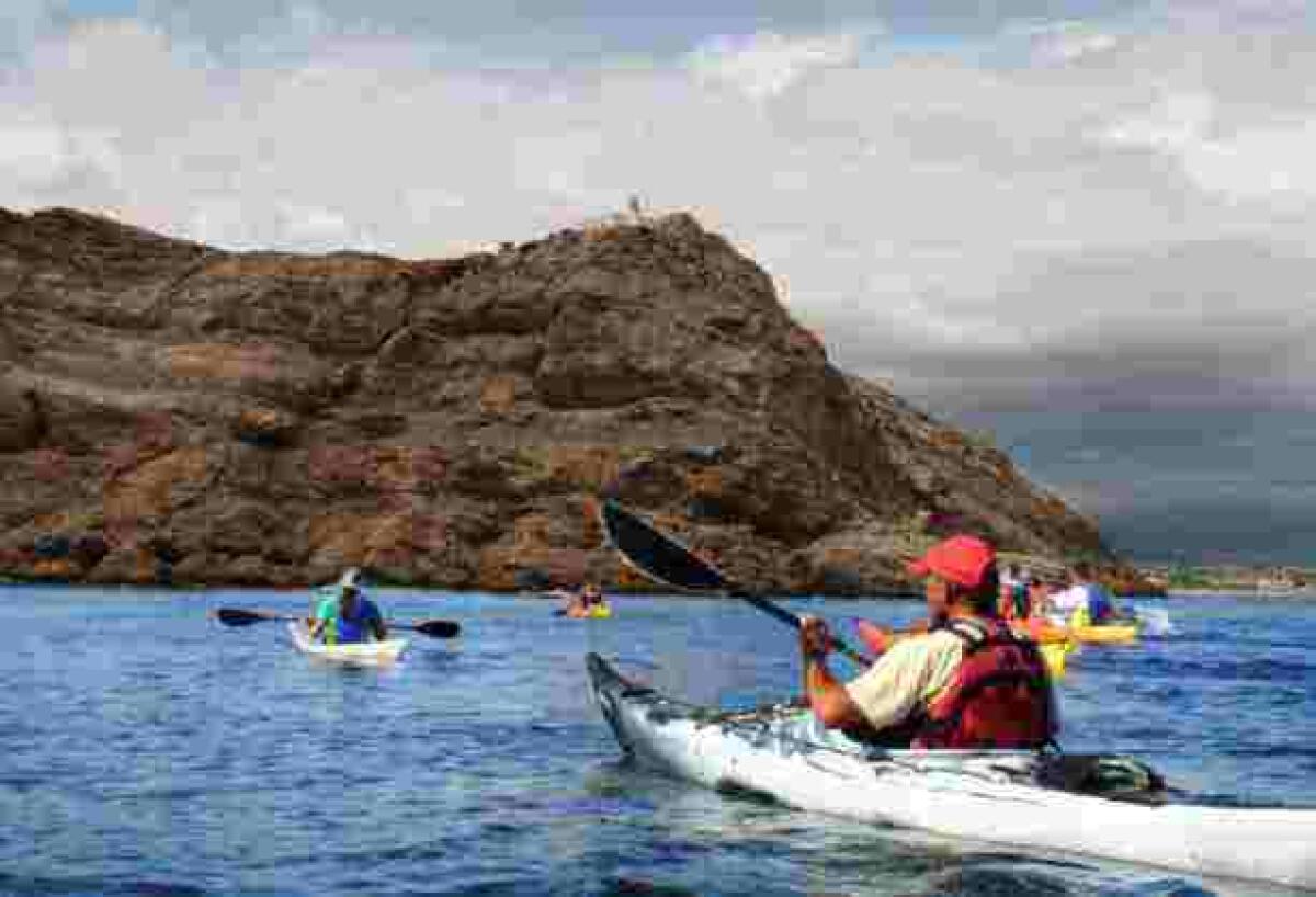 Alfaz · Finaliza el octavo programa de salidas en kayak por la Serra Gelada 