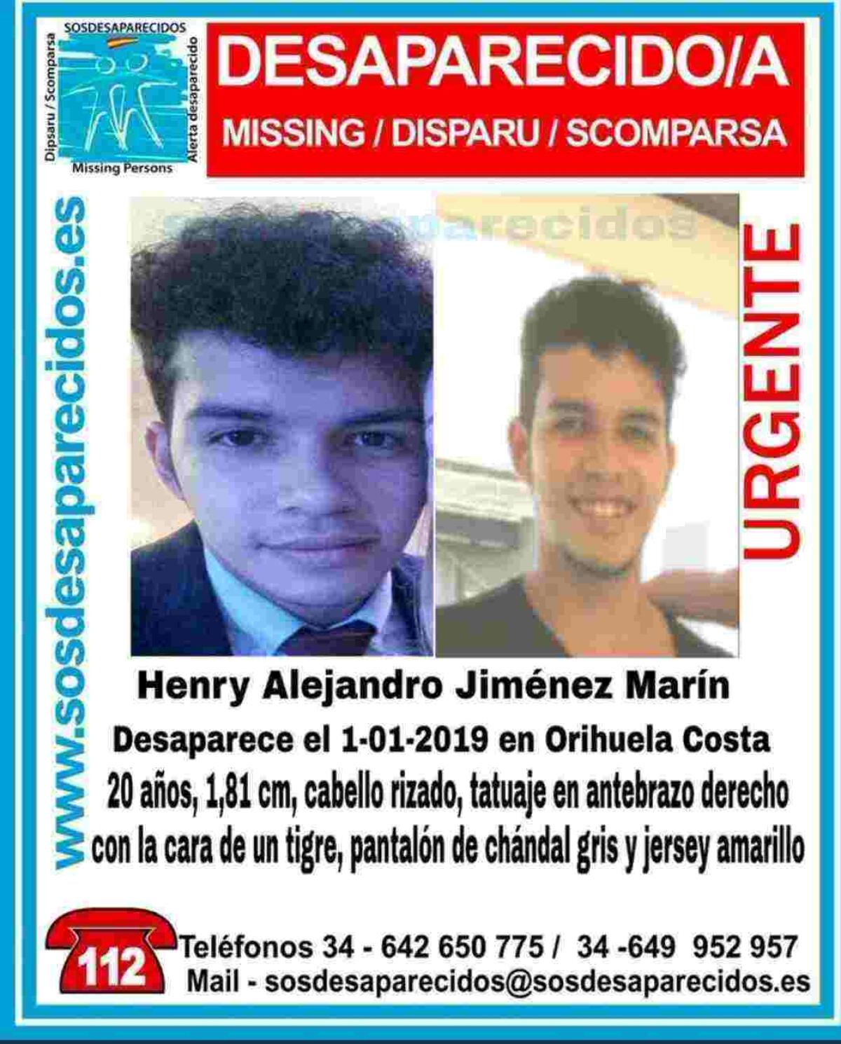 La Guardia Civil continúa con la búsqueda del joven de 20 años desaparecido en Orihuela Costa