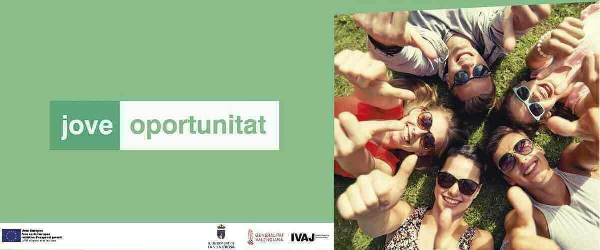 El Ayuntamiento de la Vila colabora con el IVAJ para combatir el abandono educativo a través del programa ‘Jove Oportunitat’