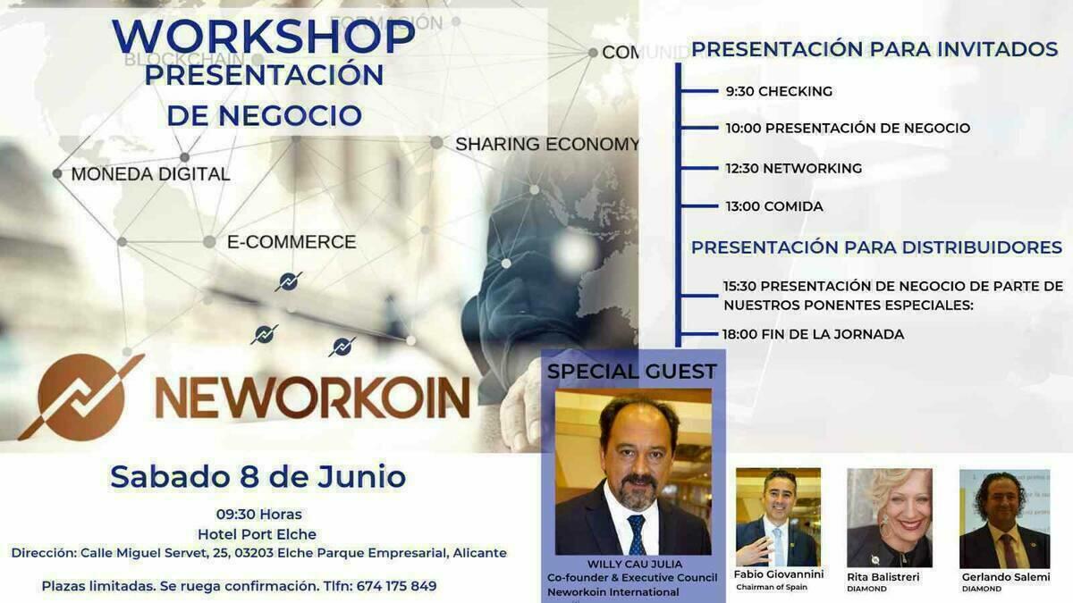 Entrevista a Juan Esteban Gallo, organizador del workshop “Neworkoin” (Audio), 18/06/19