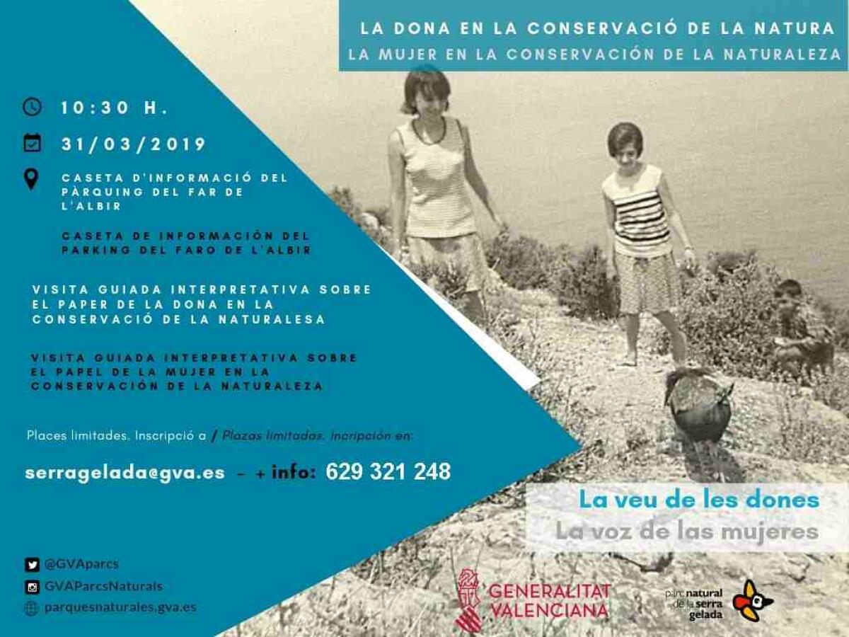 Alfaz // La Serra Gelada acoge una visita interpretativa sobre el papel de las mujeres en la conservación de la naturaleza