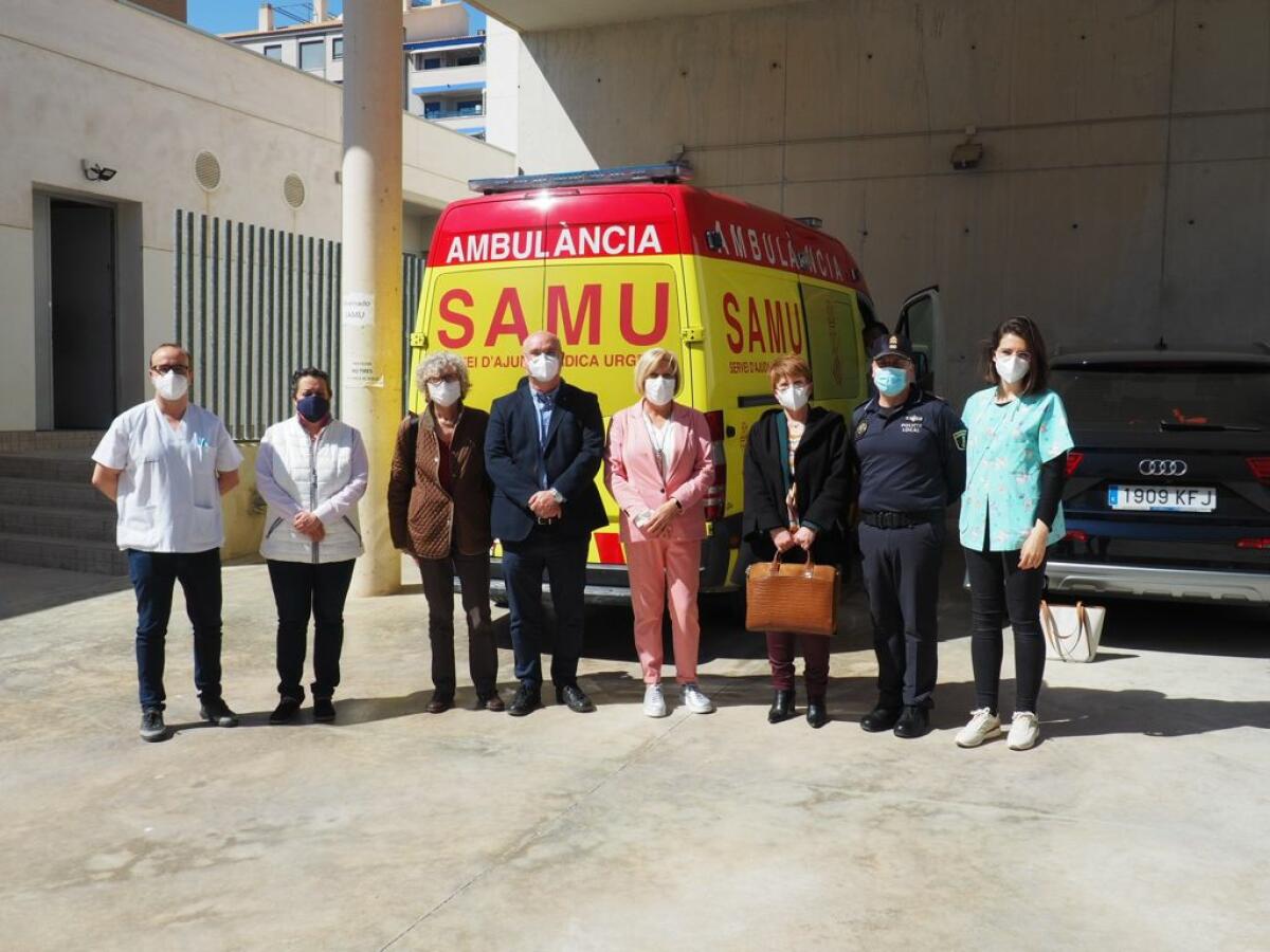 Conselleria amplía a 24 horas el servicio de urgencias SAMU con base en la Vila Joiosa