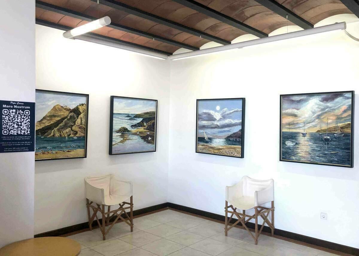 La Casa Toni el Fuster acoge la exposición ‘Mare Nostrum’ del artista Pepe Caras.