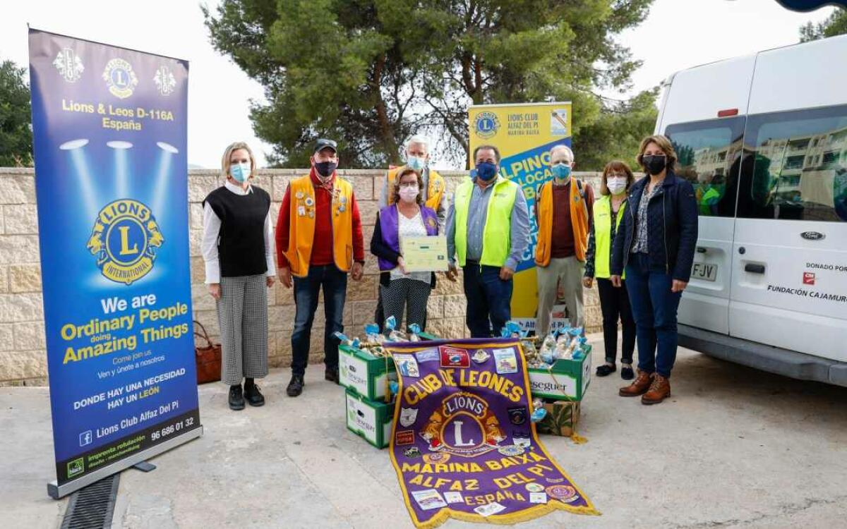 El Club de Leones de l’Alfàs dona la recaudación del Torneo de Golf al Voluntariado Social