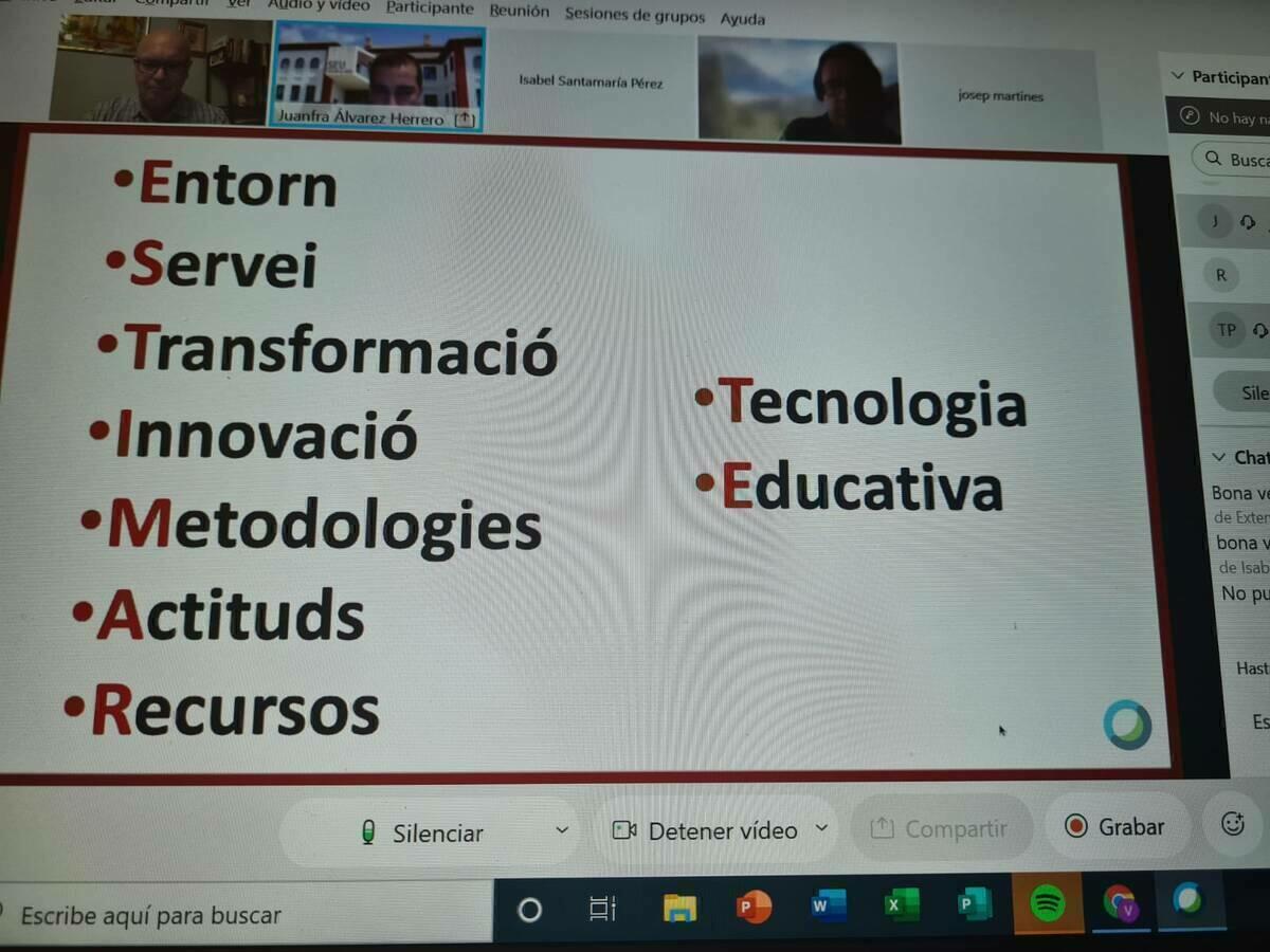 Juan Francisco Álvarez aportó las claves para “canviar l’educació amb les TIC” en  su conferencia
