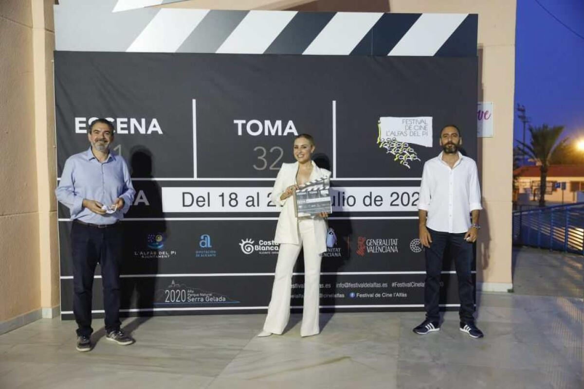 Berta Collado regresa este sábado a l’Alfàs para presentar la Gala de Clausura del 33 Festival de Cine
