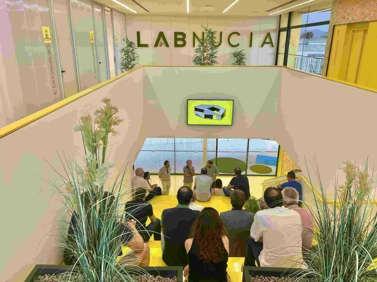 La candidatura del Colegio de Arquitectos de Emilo Vicedo  se presentó en el Lab_Nucia.