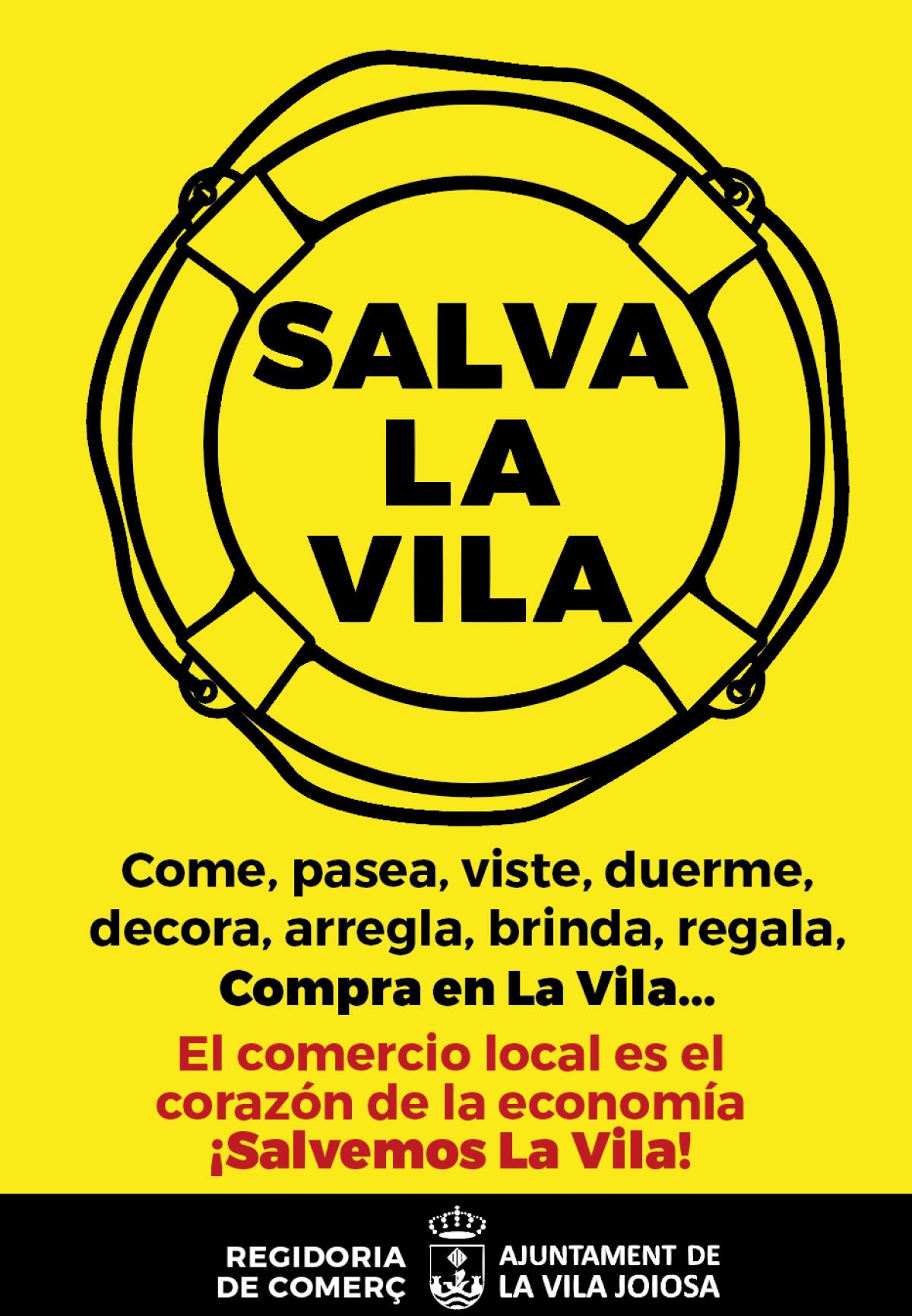 La concejalía de Comercio de la Vila Joiosa lanza una campaña de promoción del comercio local.