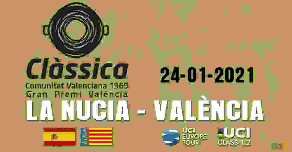 La temporada ciclista 2021 comenzará en La Nucía con la “Clàssica Comunitat Valenciana”