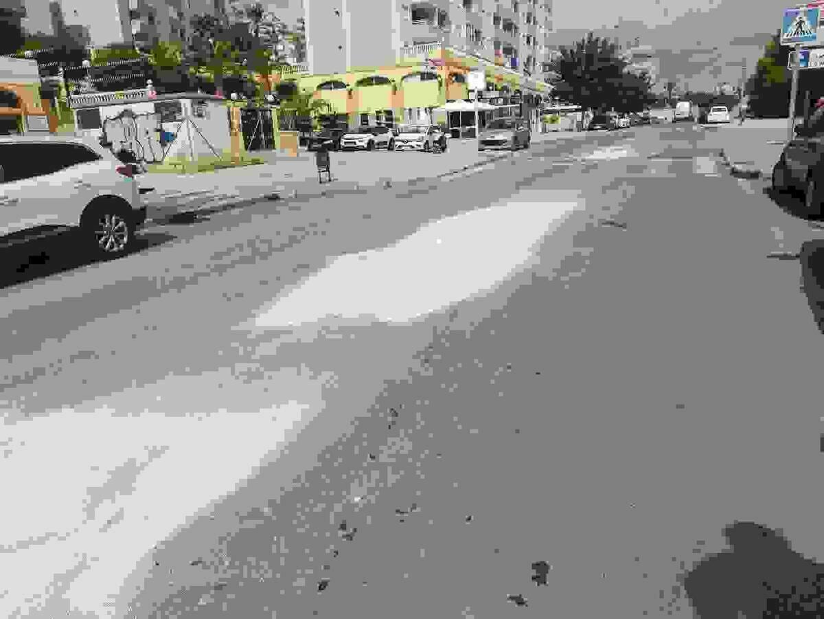 Servicios técnicos inicia las obras de acondicionamiento de la Avenida dels Mariners de la Vila Joiosa