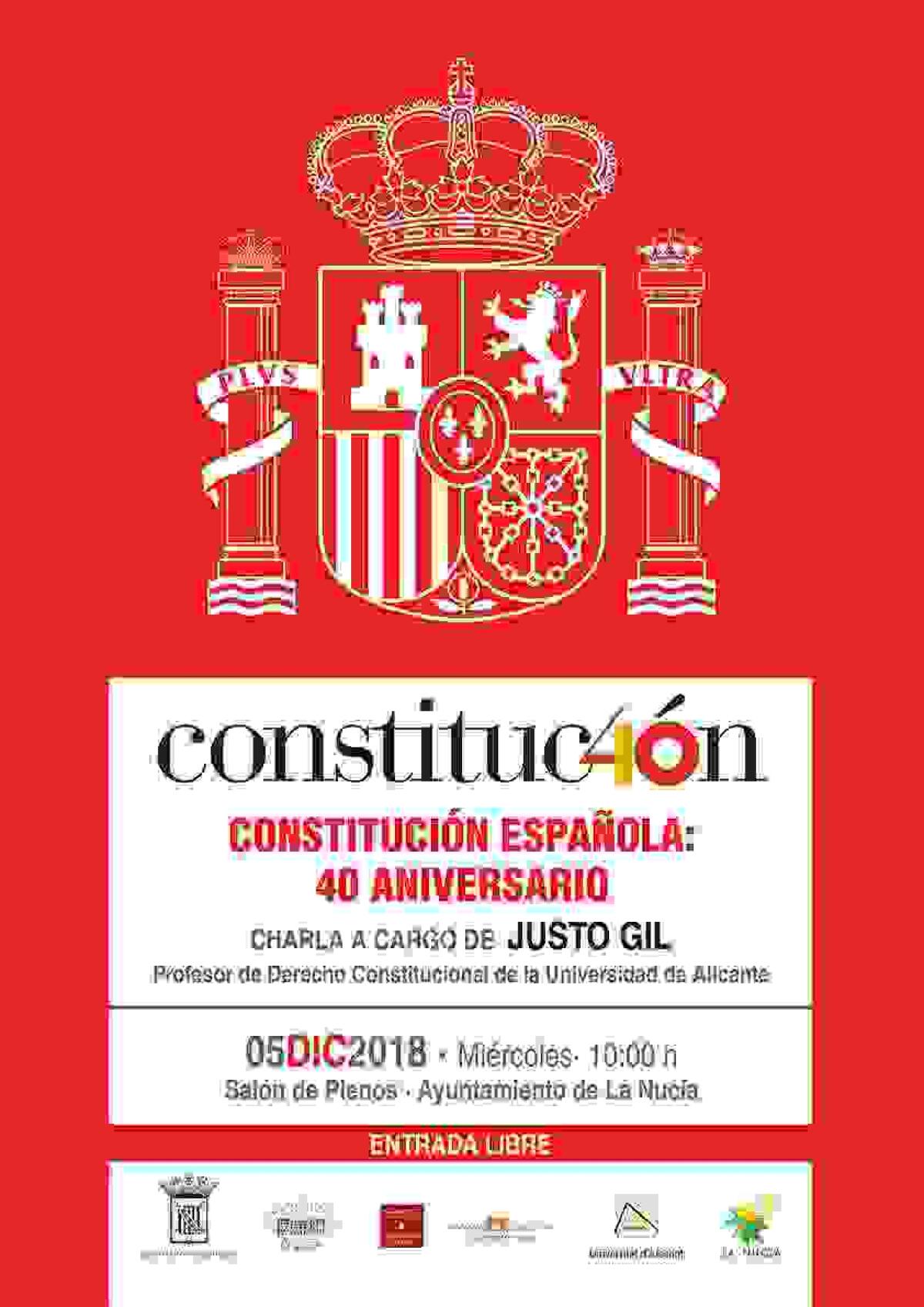 La Nucía conmemora mañana el “40 aniversario de la Constitución” 