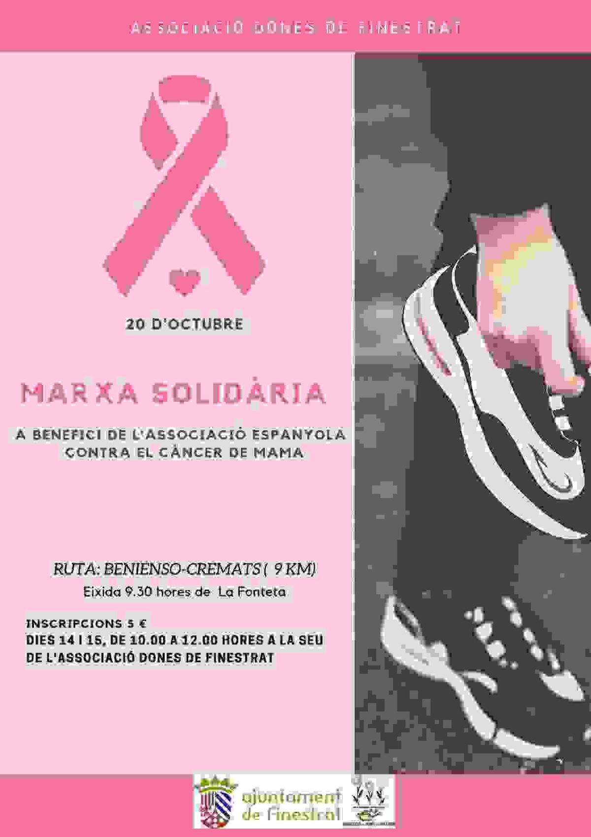 La “Marea Rosa” vuelve a Finestrat el domingo 20 de octubre con la marcha senderista contra el cáncer de mama