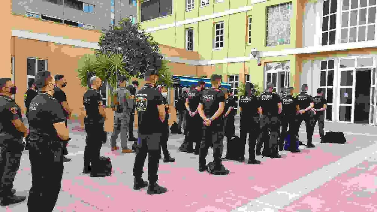 La Vila acoge el curso de Operativa Policial de Unidades de Seguridad Ciudadana y Unidades K9