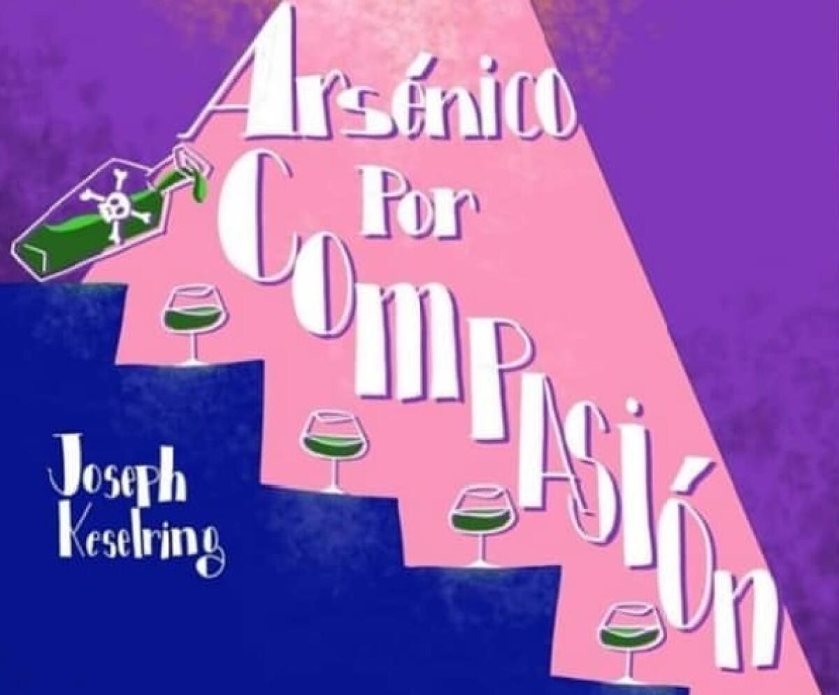 La compañía Akra Leuka Teatre presenta mañana en l’Alfàs la comedia ‘Arsénico por compasión’