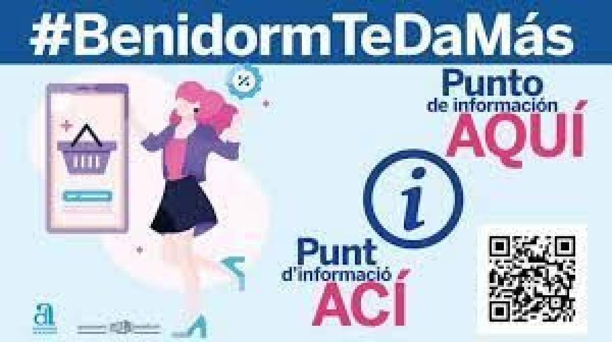 Habilitados a partir del lunes puntos de atención presencial para usuarios de #BenidormTeDaMás con dificultades para acceder a sus bonos
