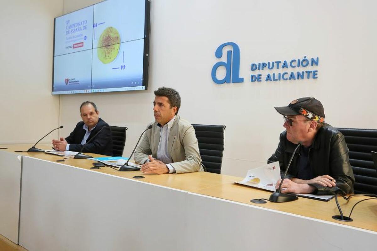 La Diputación impulsa el ‘I Congreso Nacional de Tortilla de Patatas’ que se celebrará en septiembre en Alicante 