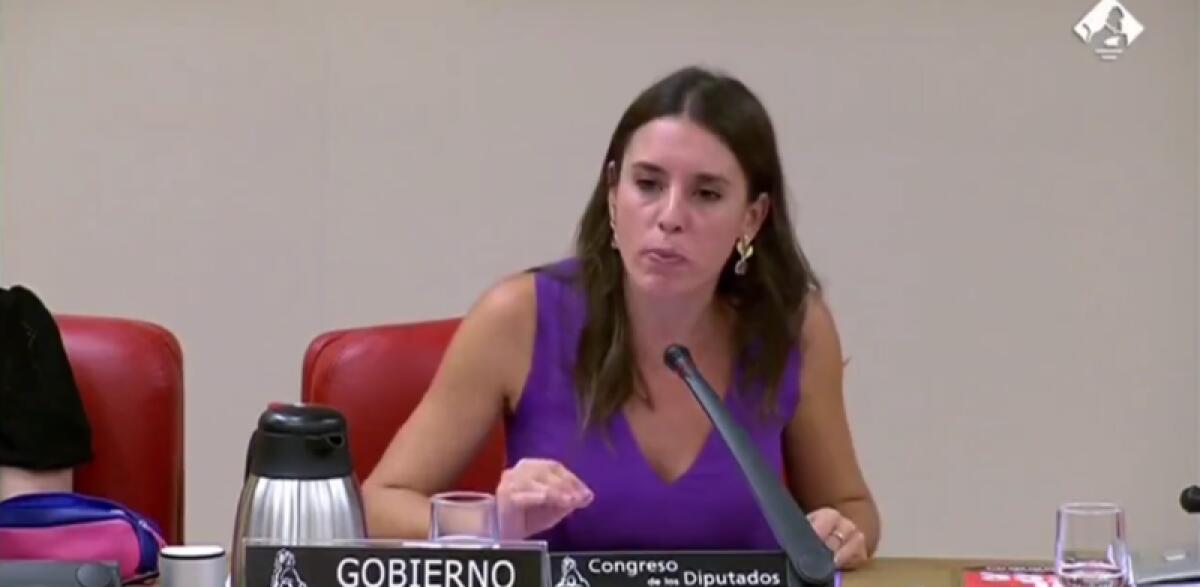 Urgente: ¡Irene Montero dimisión!