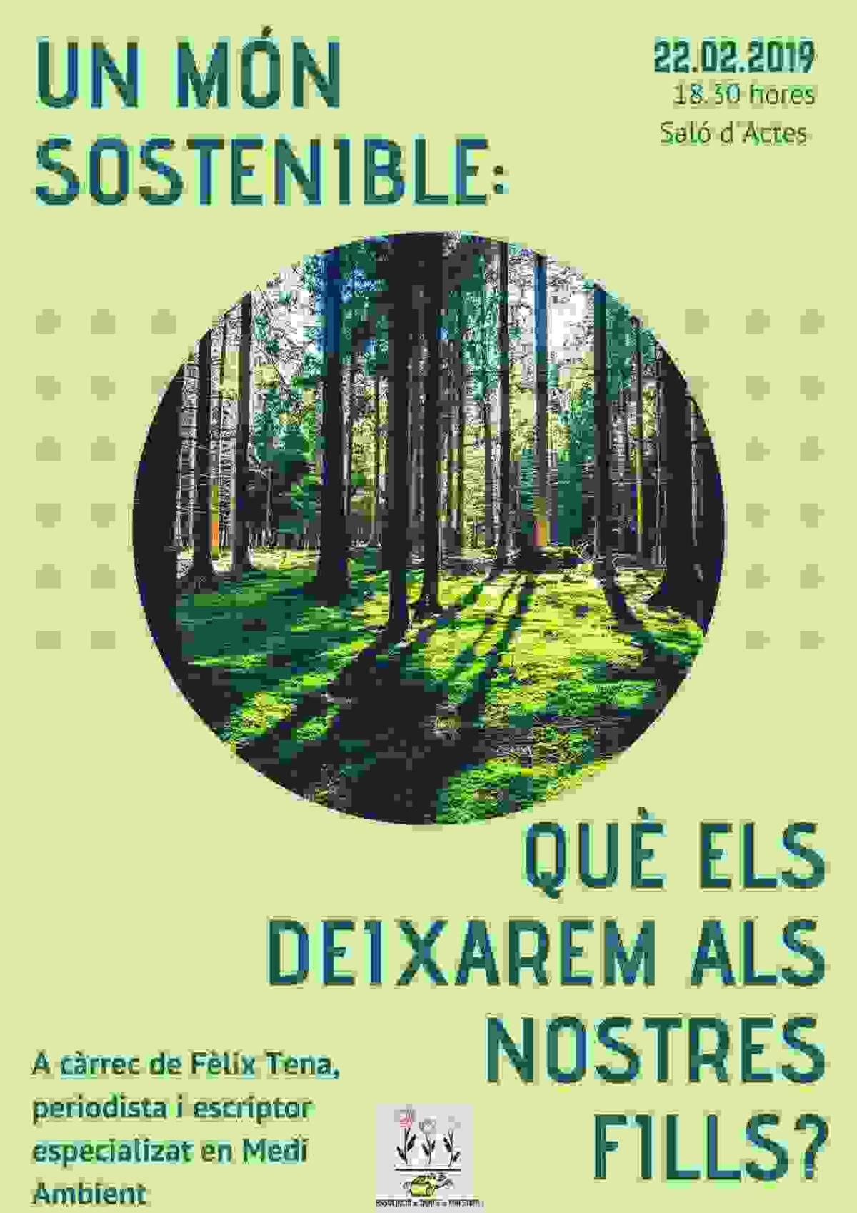 El periodista Félix Tena presenta este viernes en Finestrat su libro “Un món sostenible?”