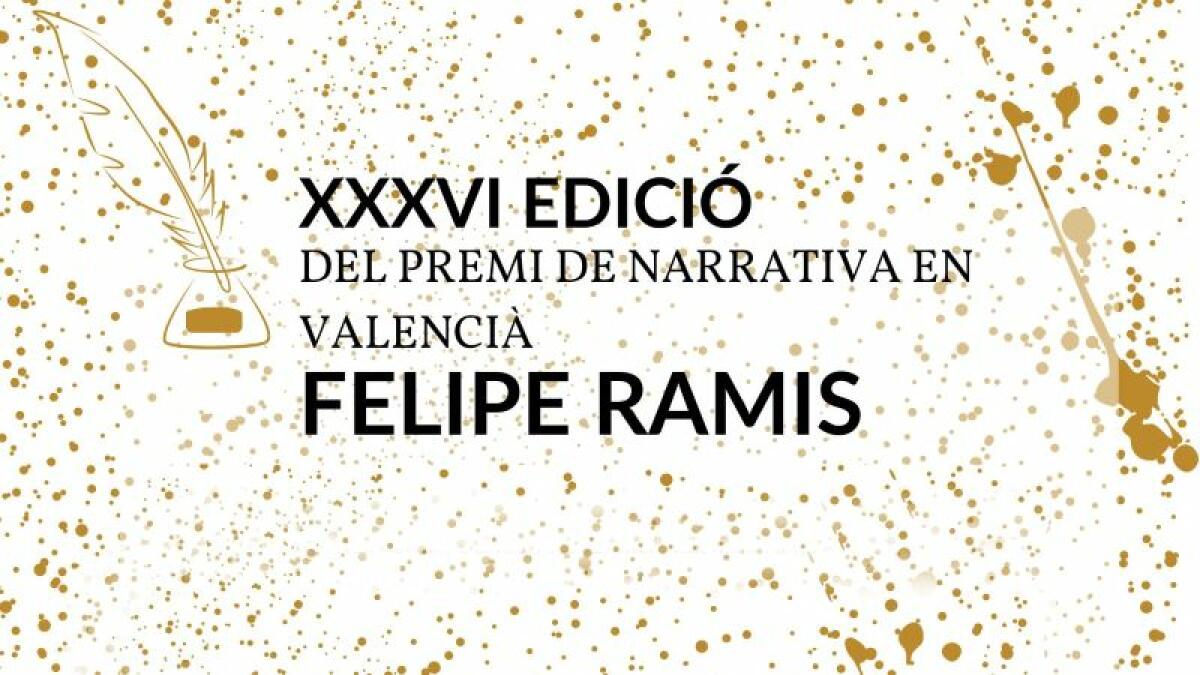 La Vila Joiosa convoca la XXXVI edición del ‘Premi de Narrativa en valencià Felipe Ramis’
