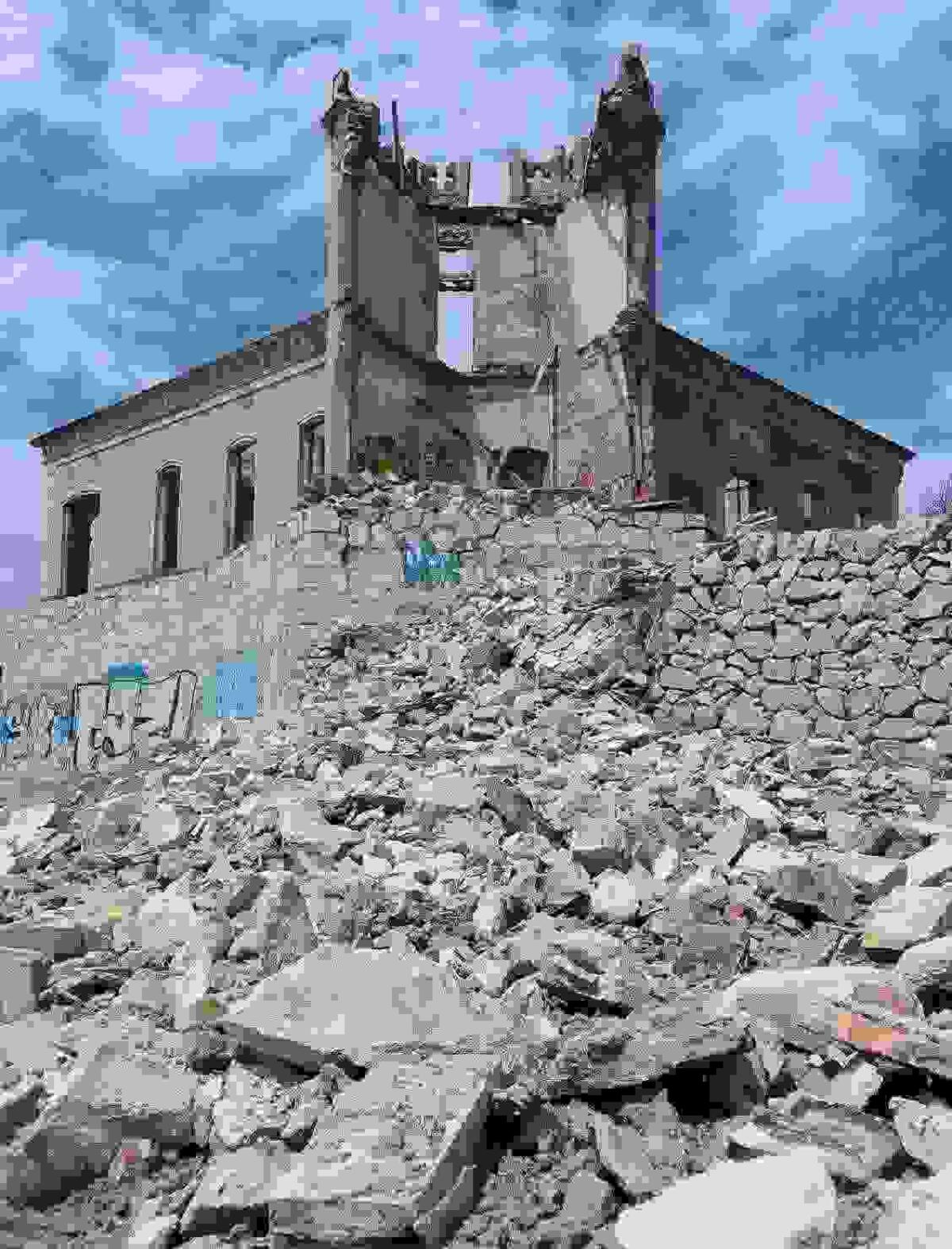 La torre de la Villa Giacomina de la Vila se podrá reconstruir fielmente gracias a la fotogrametría realizada por el Ayuntamiento