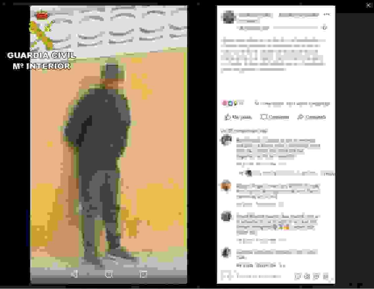 La Guardia Civil detiene en Benidorm al presunto autor de medio centenar de robos gracias a las redes sociales
