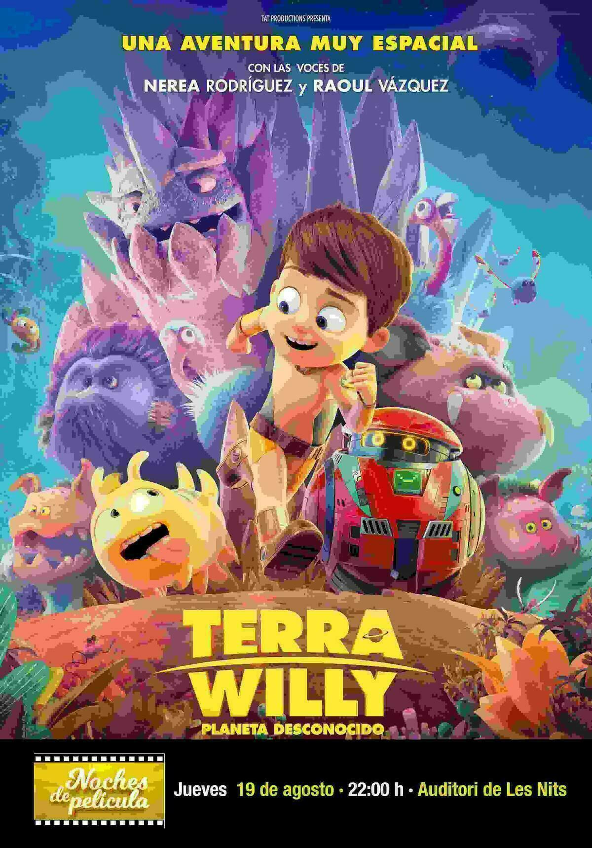 La película “Terra Willy: Planeta desconocido” esta noche en Les Nits