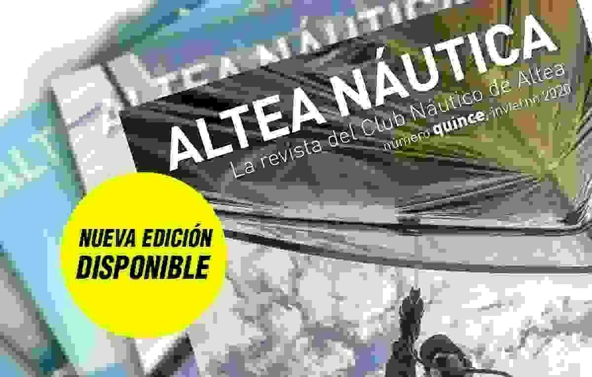 La revista “Altea Náutica” del CN Altea publica su edición de invierno 2020