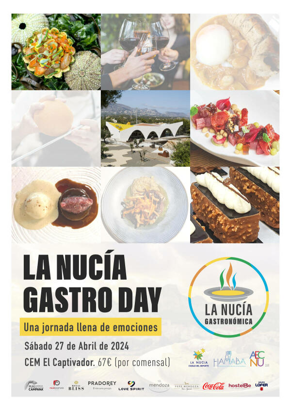 Últimas entradas disponibles para el I “Gastro Day” de este sábado