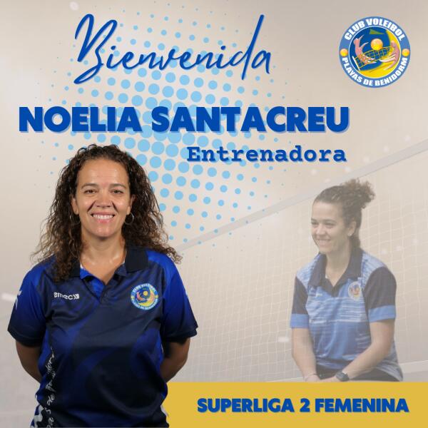 Noelia Santacreu, nueva entrenadora del equipo en Superliga Femenina 2 