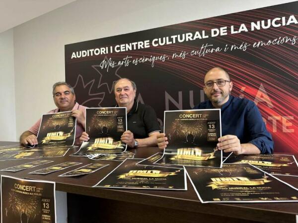 Concierto 42º aniversario de la Unió Musical de La Nucia este domingo