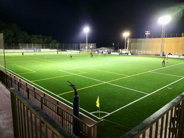Finaliza la sustitución de la ilumiación del Campo de Fútbol Municipal de Callosa d’en Sarrià 