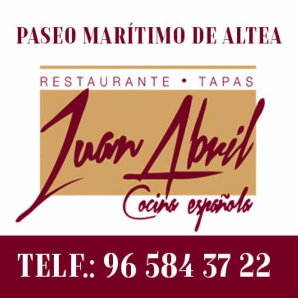 Juan Abril, gerente del Restaurante Abril de Altea: “El ronqueo del pasado 27 de abril fue todo un éxito qué habrá que repetir”